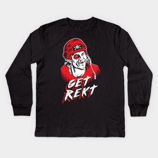 Get Rekt Kids Long Sleeve T-Shirt